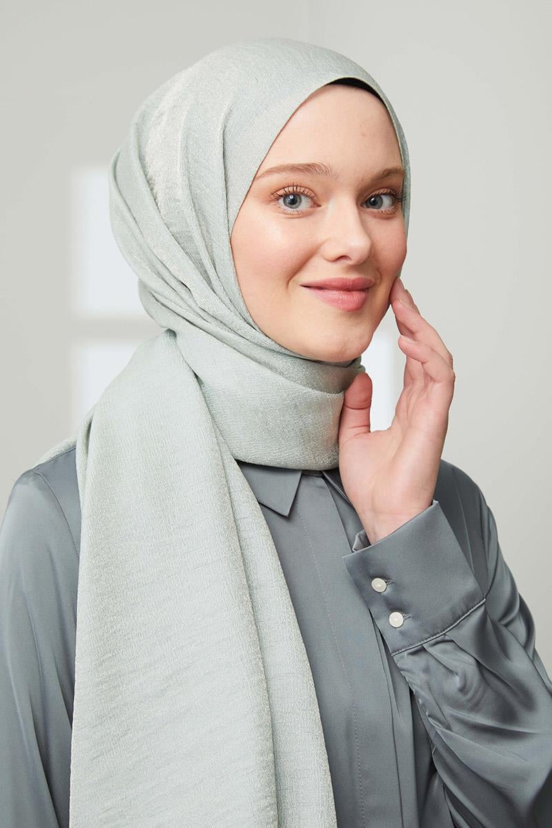 Fivescarf Mint Yeşili Pırıltı Şal
