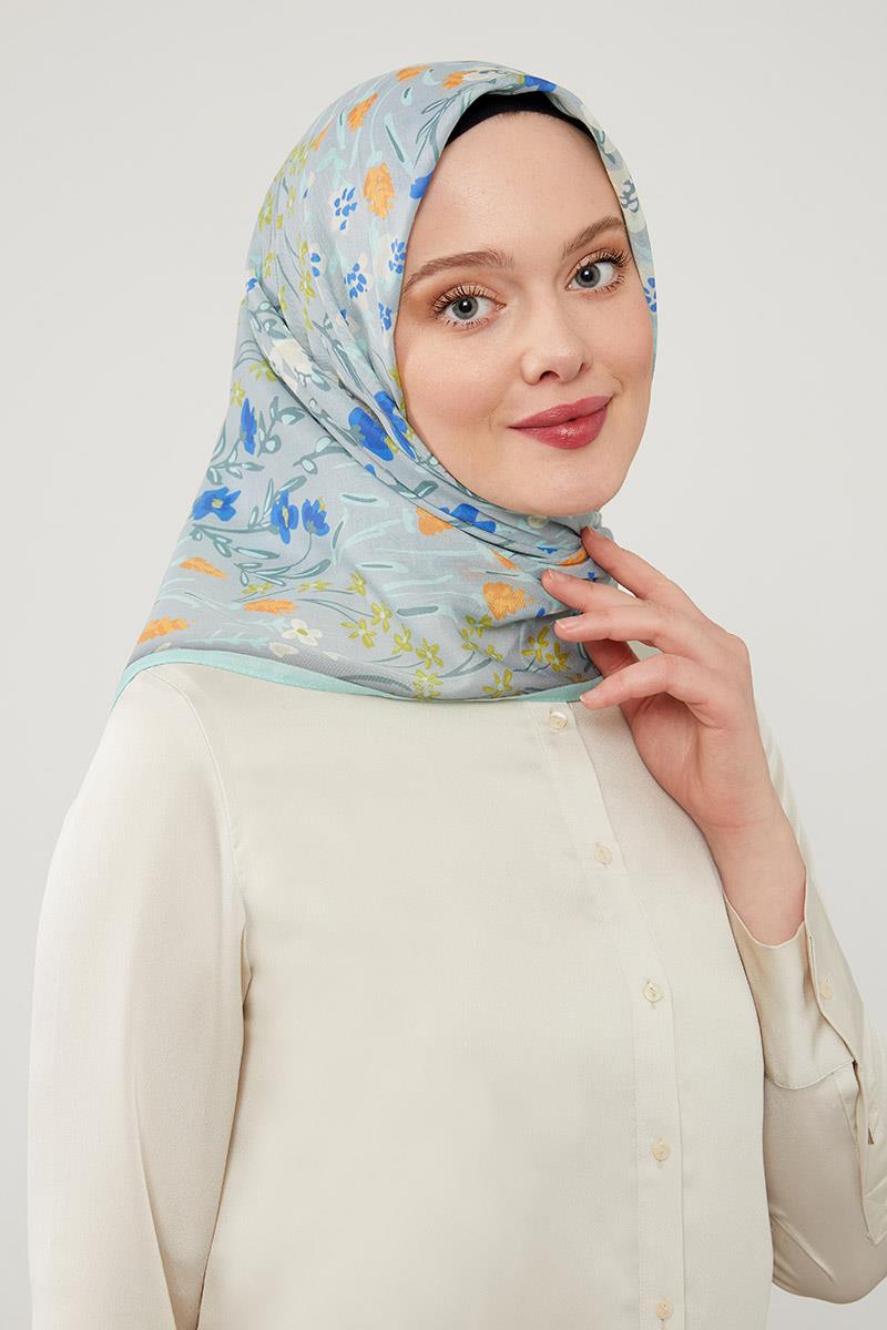 Fivescarf Mint Yeşili Soft Cotton Eşarp