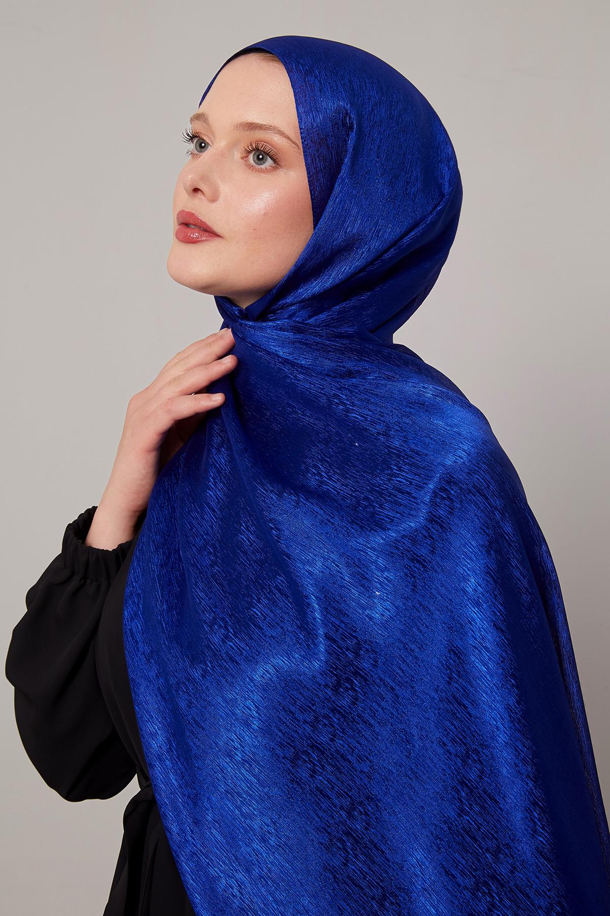 Fivescarf Morcivert Simli Diamond Şal