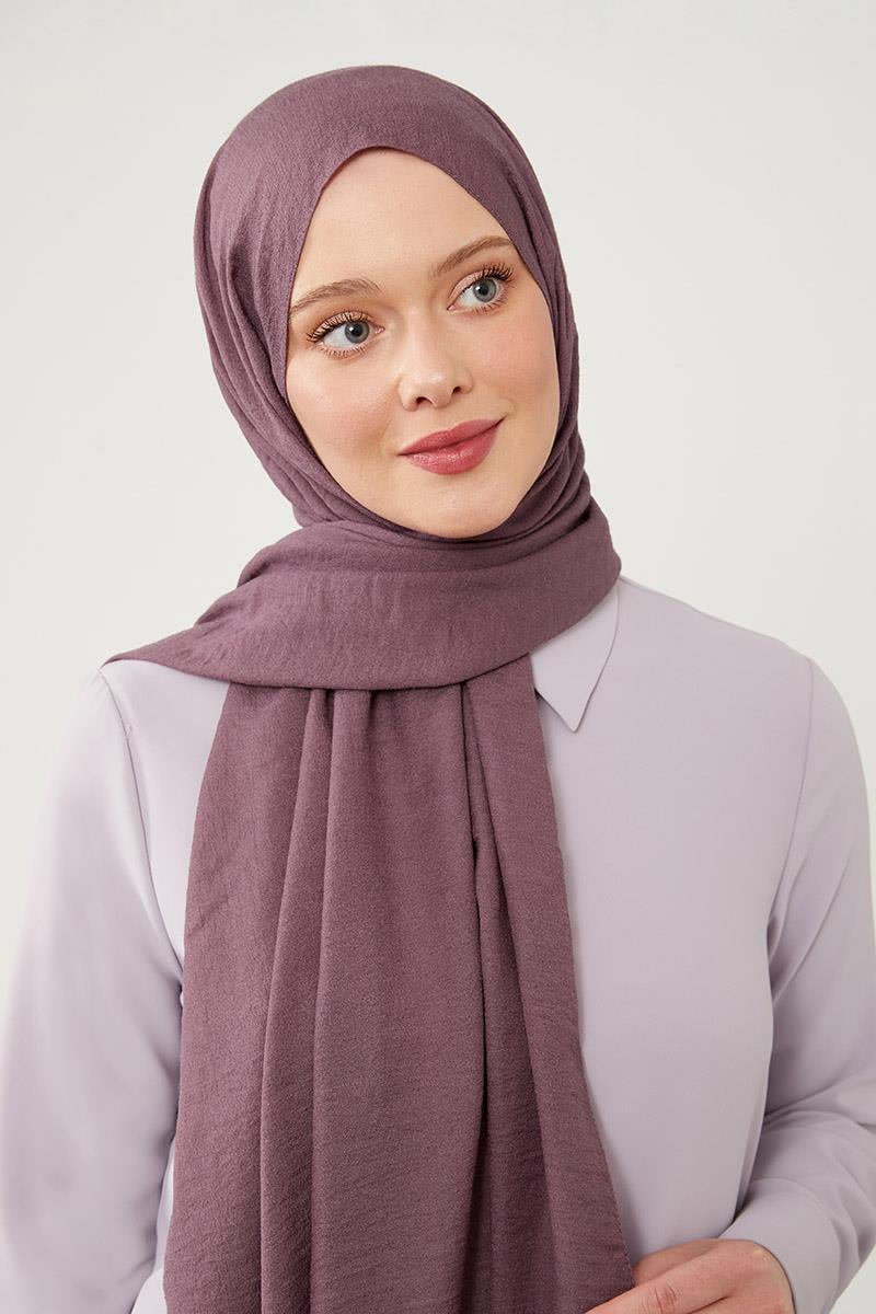 Fivescarf Mürdüm Junset Şal