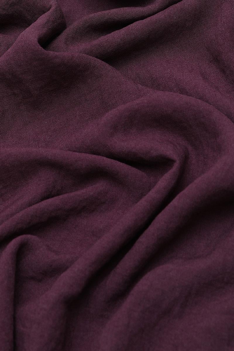Fivescarf Patlıcan Moru Maxi Cotton Şal