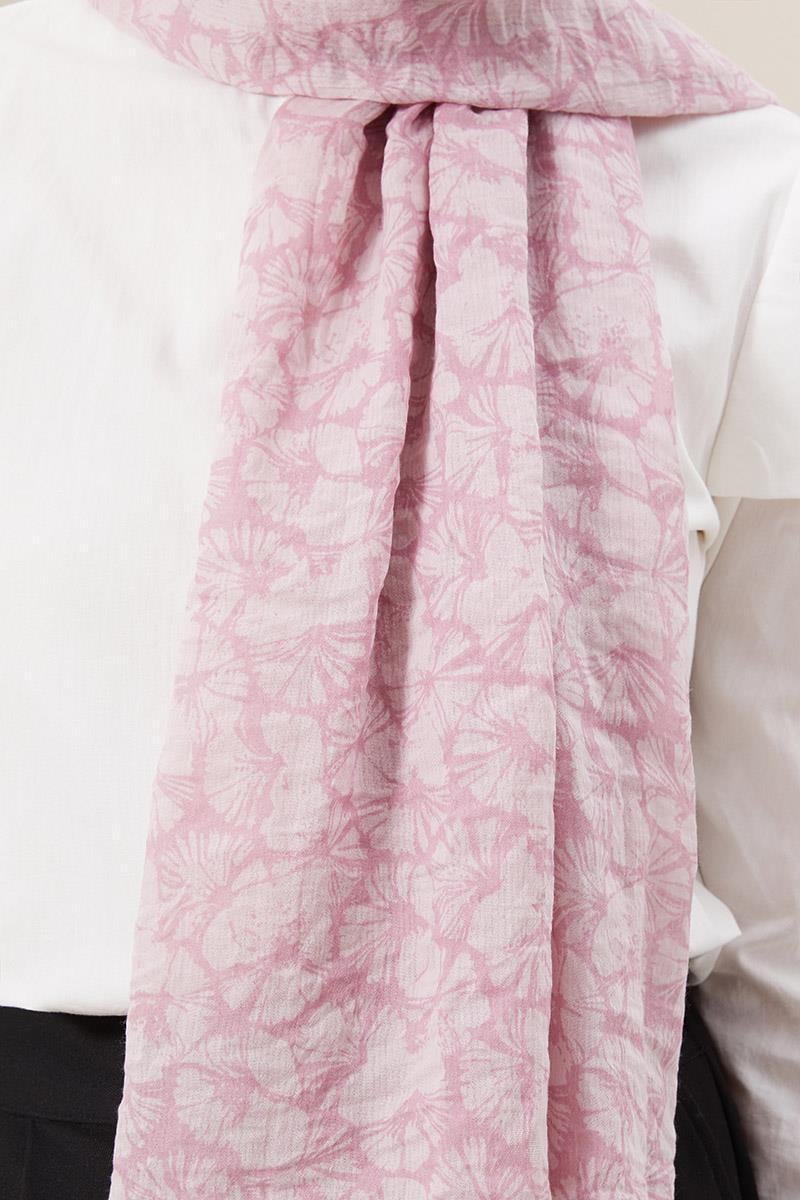 Fivescarf Pembe Ortanca Comfort Line Şal