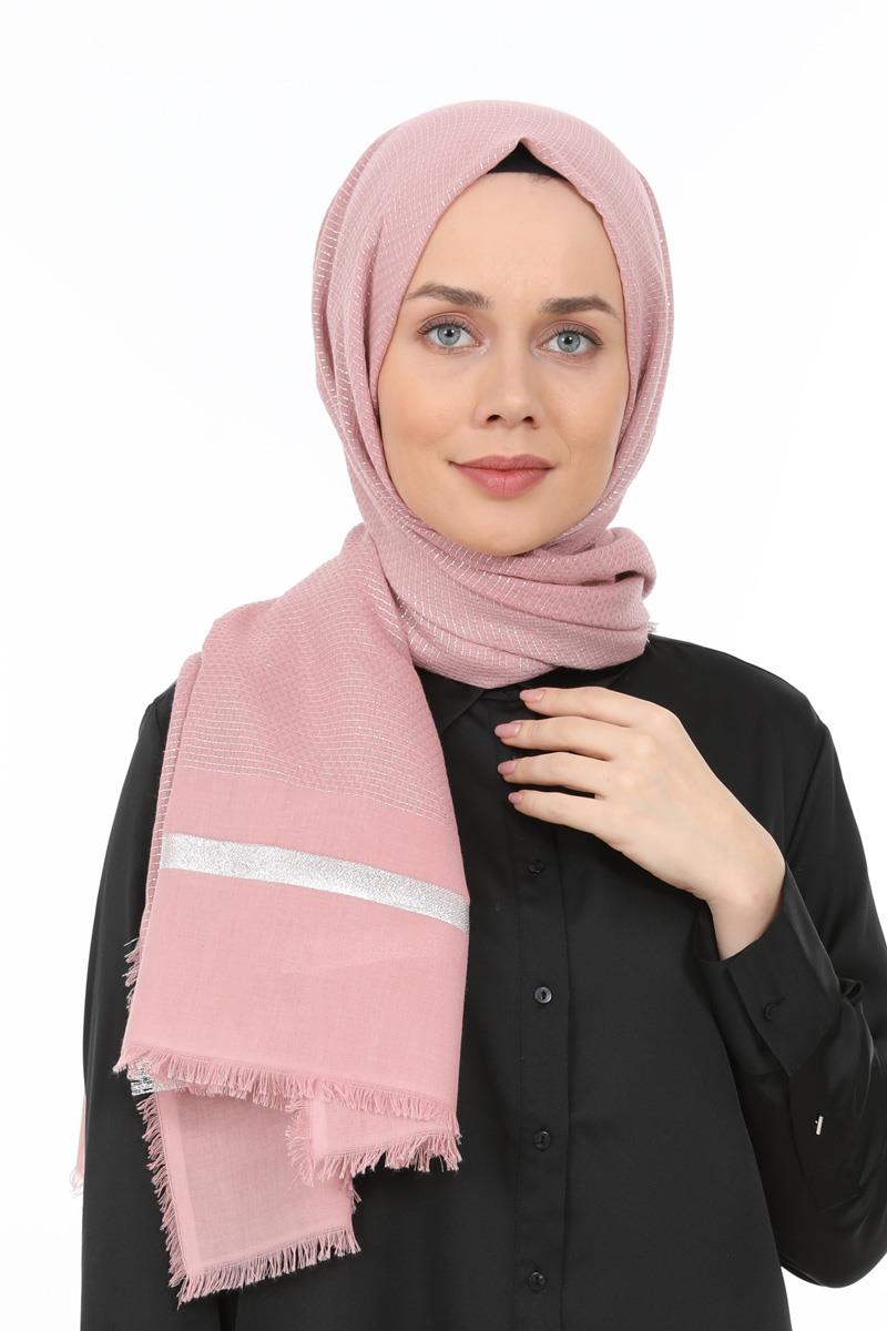 Fivescarf Pudra Gold Relax Şal