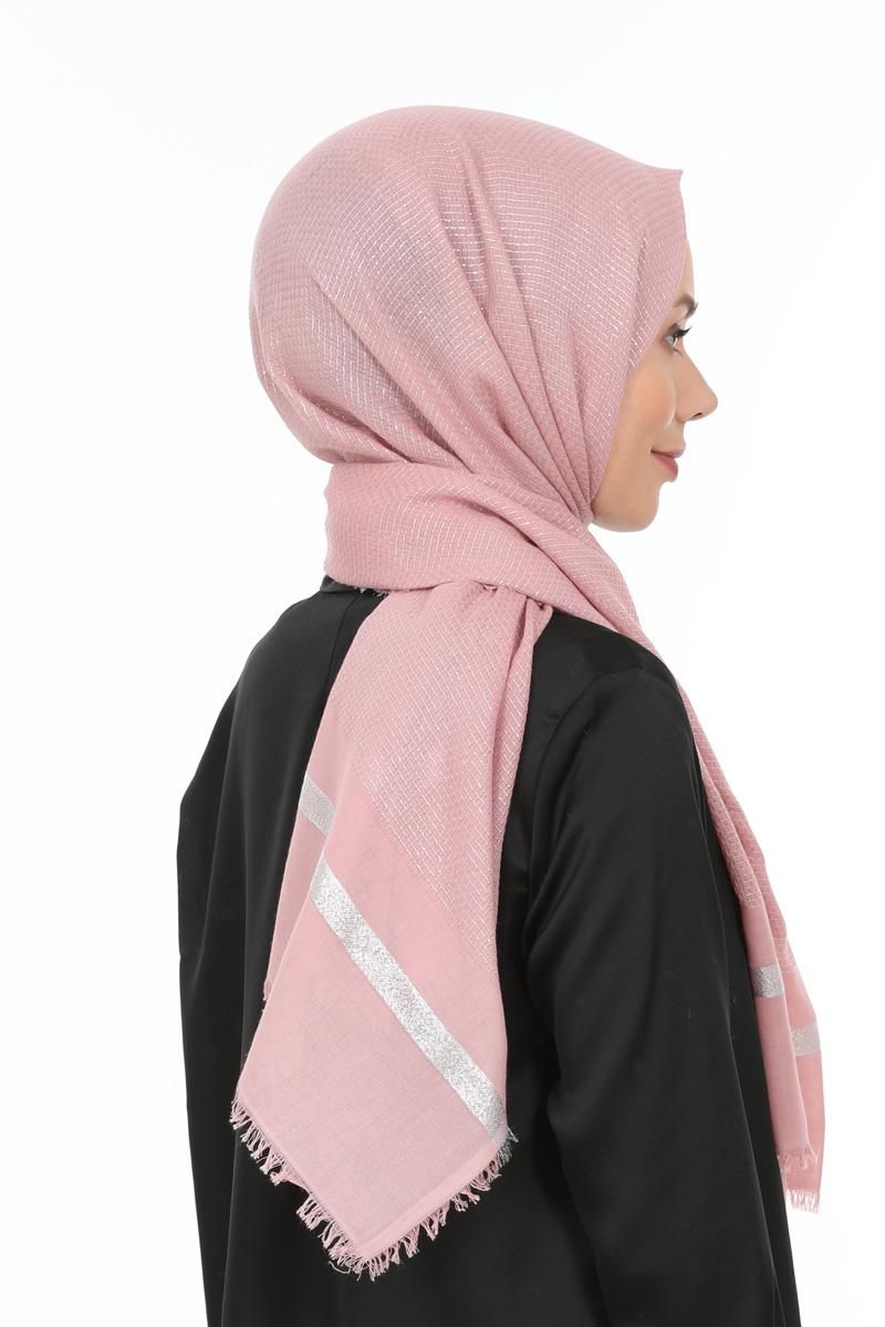 Fivescarf Pudra Gold Relax Şal