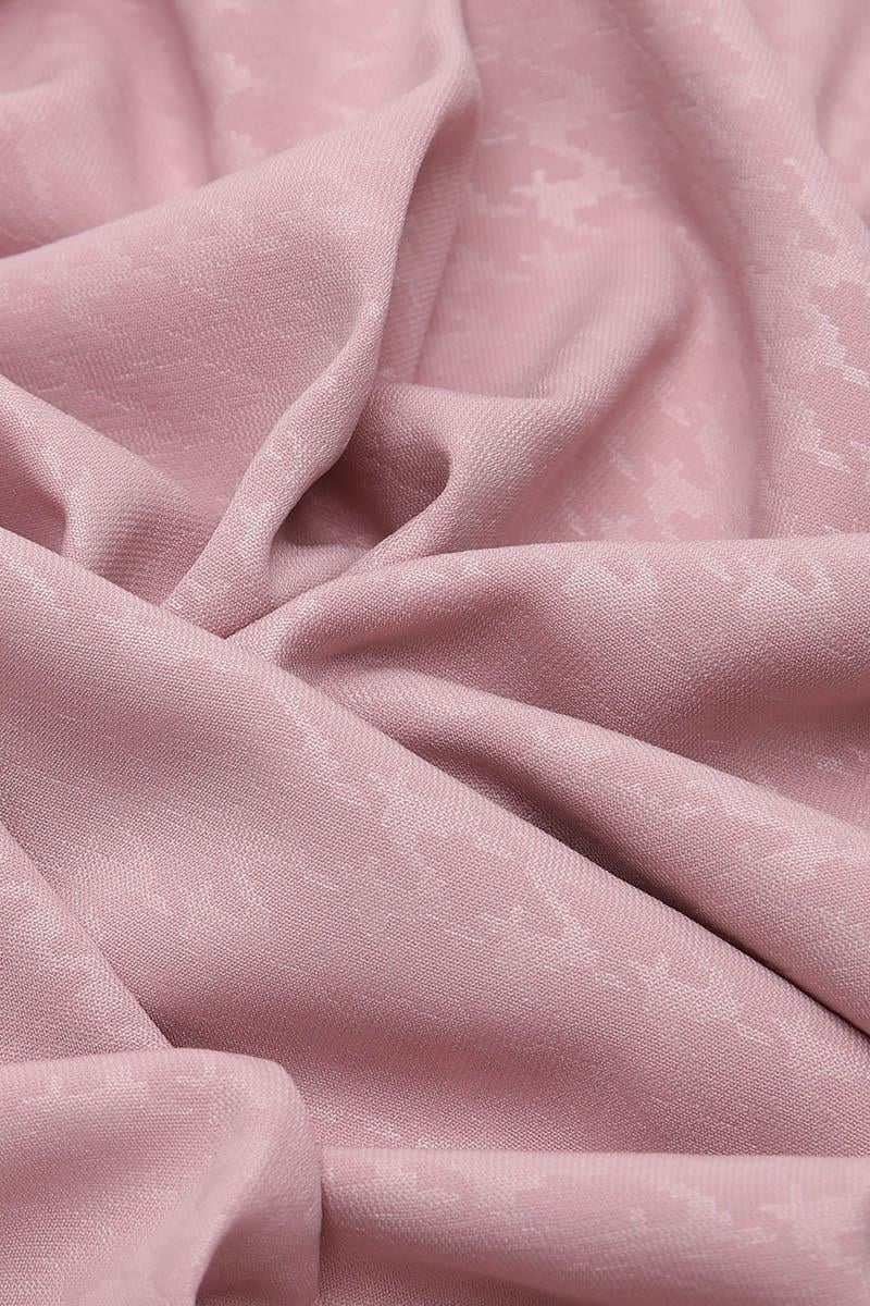 Fivescarf Pudra Kazayağı Desen Mood Medine İpeği Şal