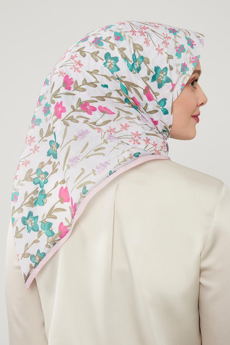Fivescarf Pudra Soft Cotton Eşarp