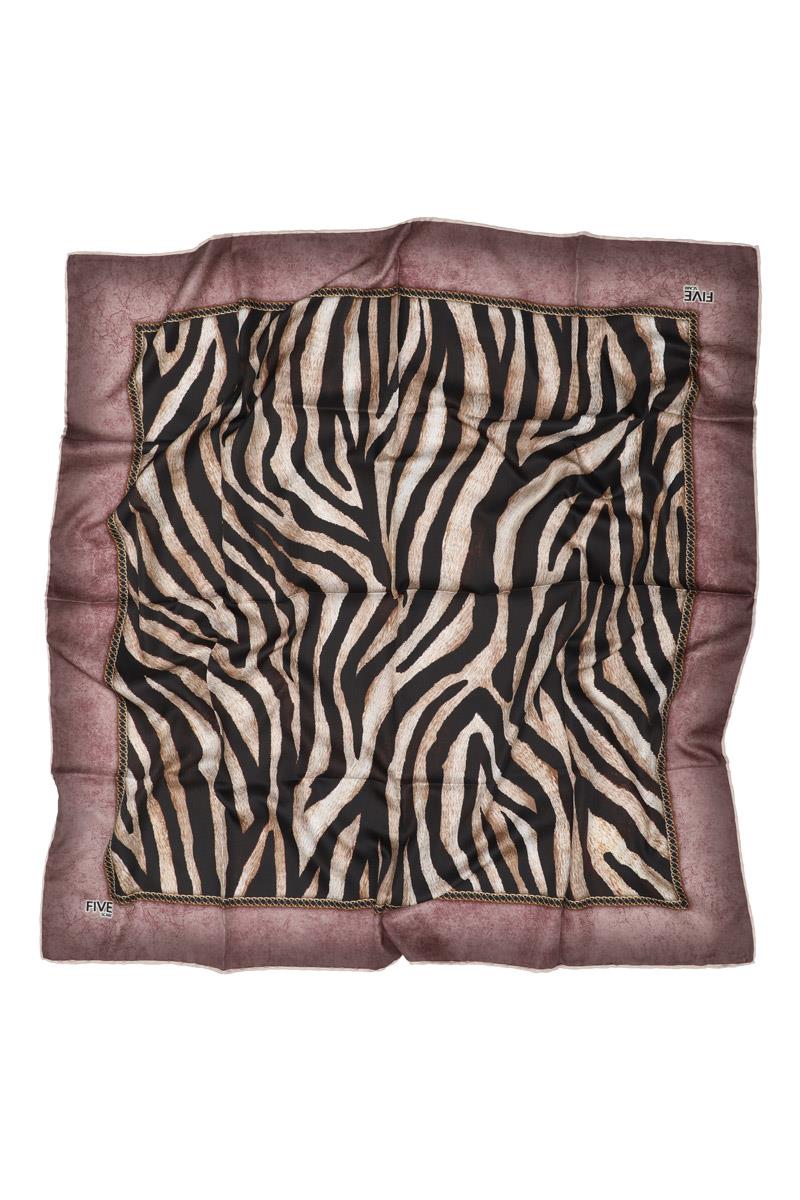 Fivescarf Pudra Twill Digital Eşarp