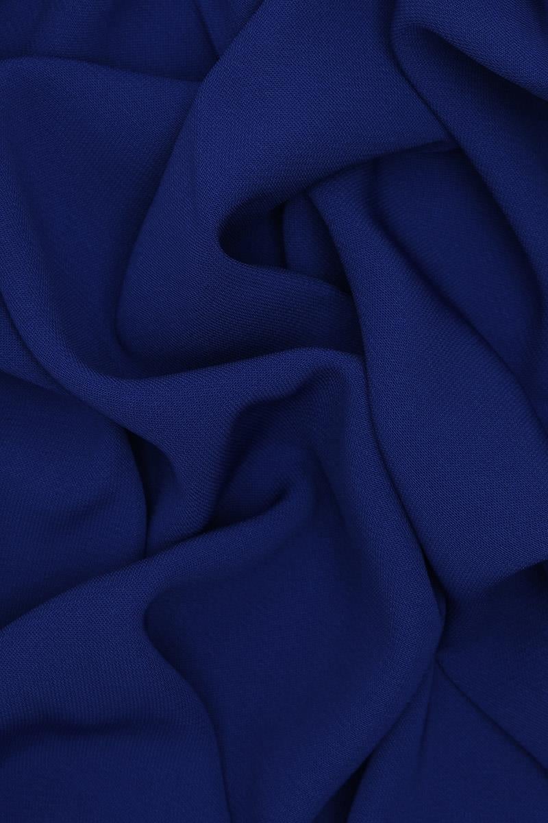 Fivescarf Saks Mavisi Medine İpeği Şal