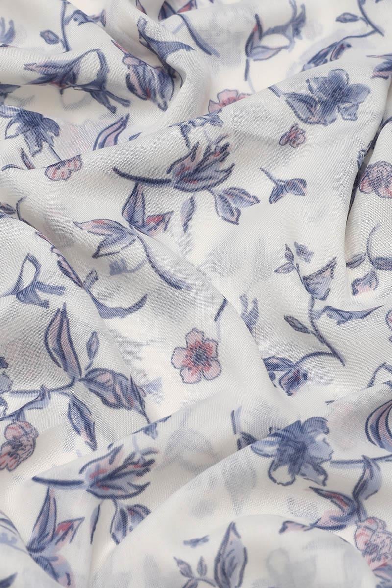 Fivescarf Saks Mavisi Relax Sardunya Şal