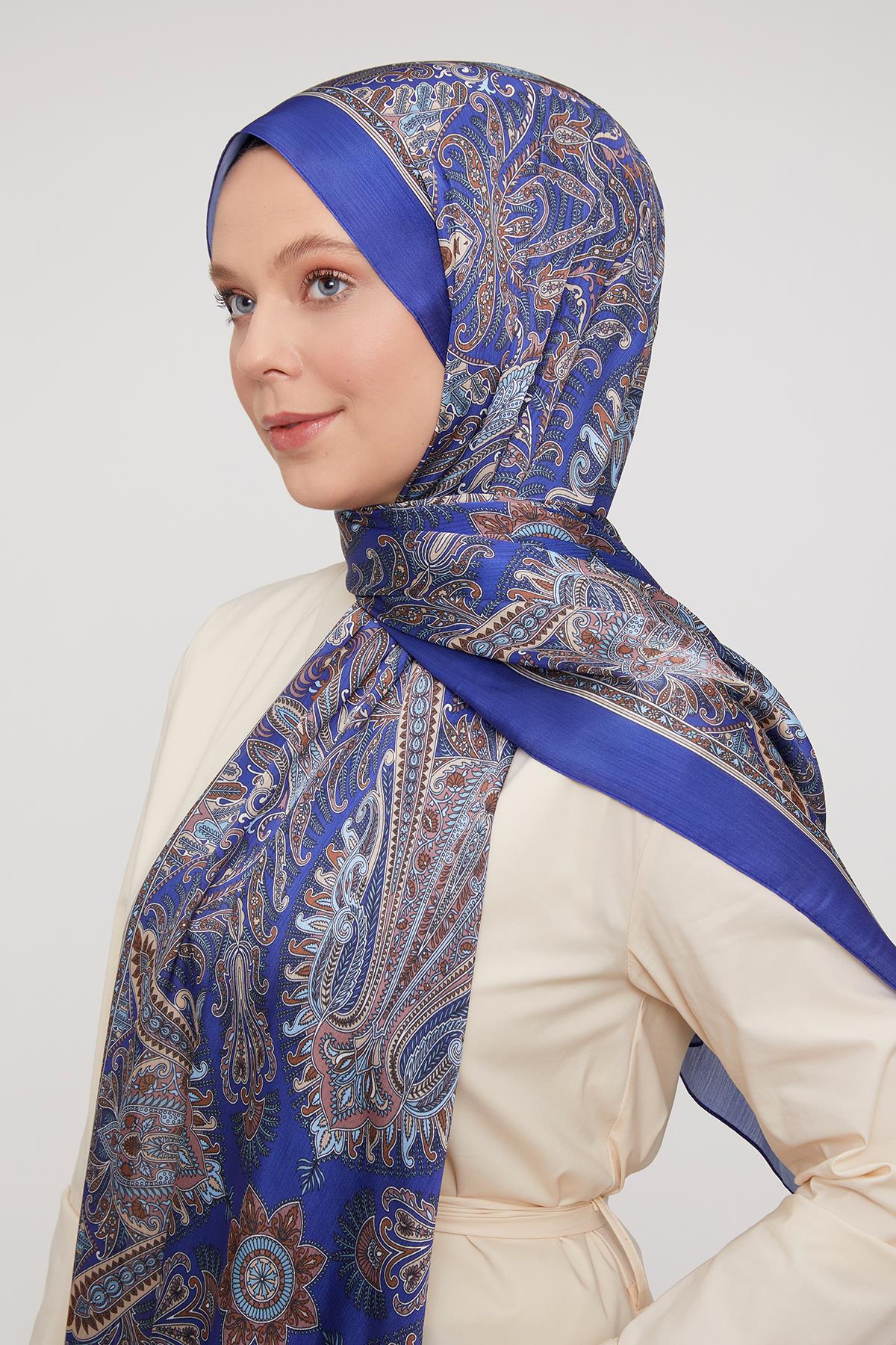 Fivescarf Saks Motif Desen Brand Şal