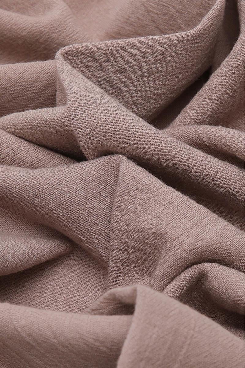 Fivescarf Şeftali Naturel Pamuk Şal