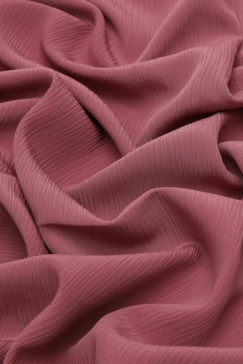 Fivescarf Şeker Pembesi Krinkıl Şal