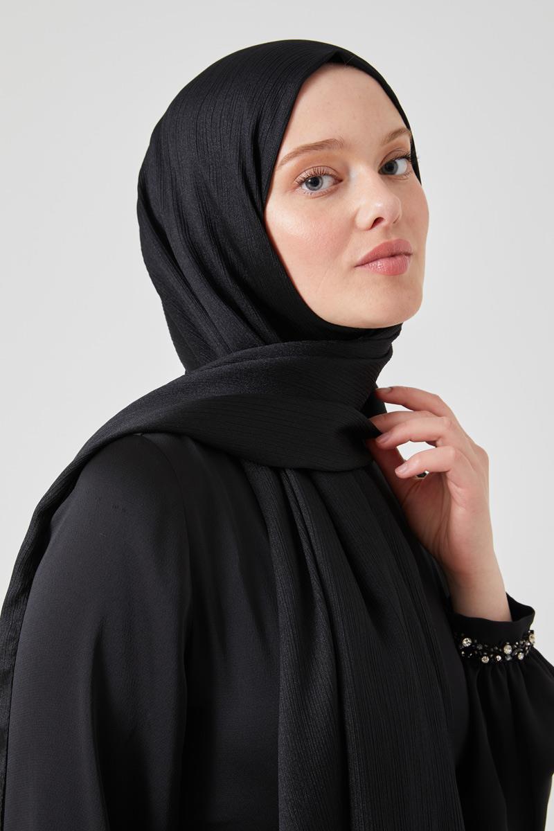 Fivescarf Siyah Crystal Şal