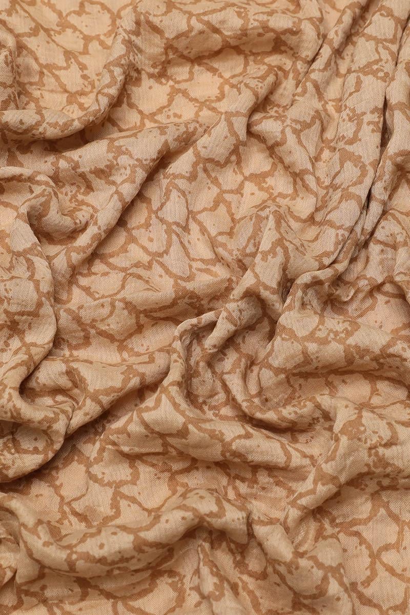 Fivescarf Sütlü Kahve Morocco Comfort Line Şal