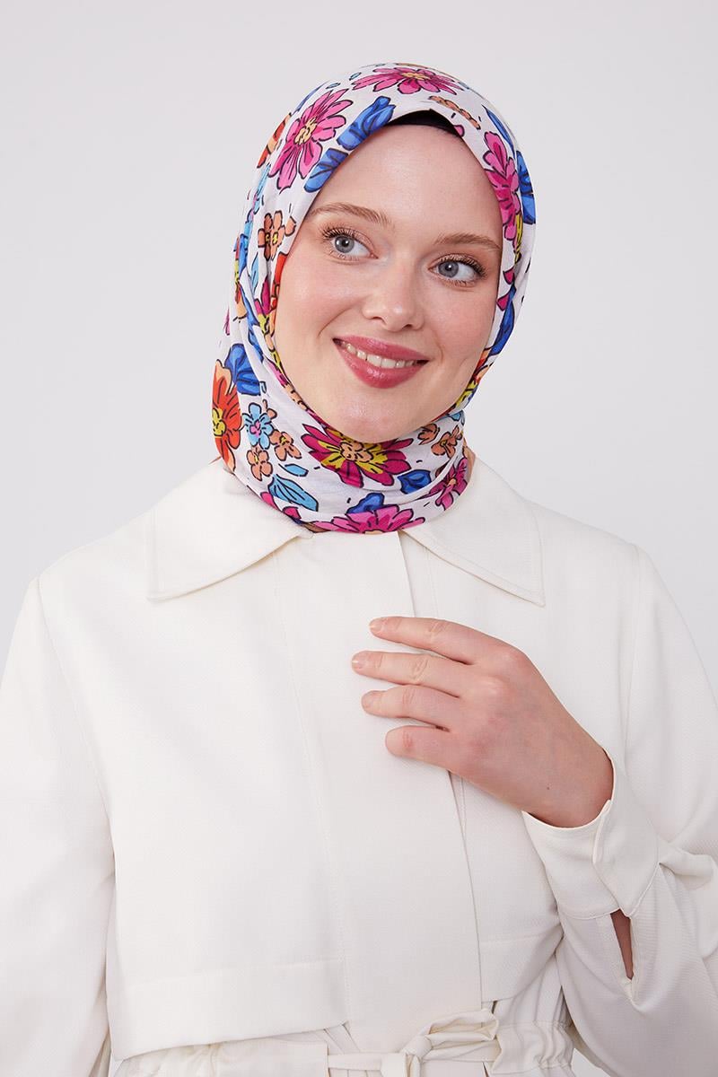 Fivescarf Sütlü Kahve Soft Cotton Eşarp