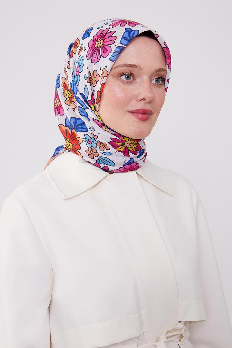 Fivescarf Sütlü Kahve Soft Cotton Eşarp