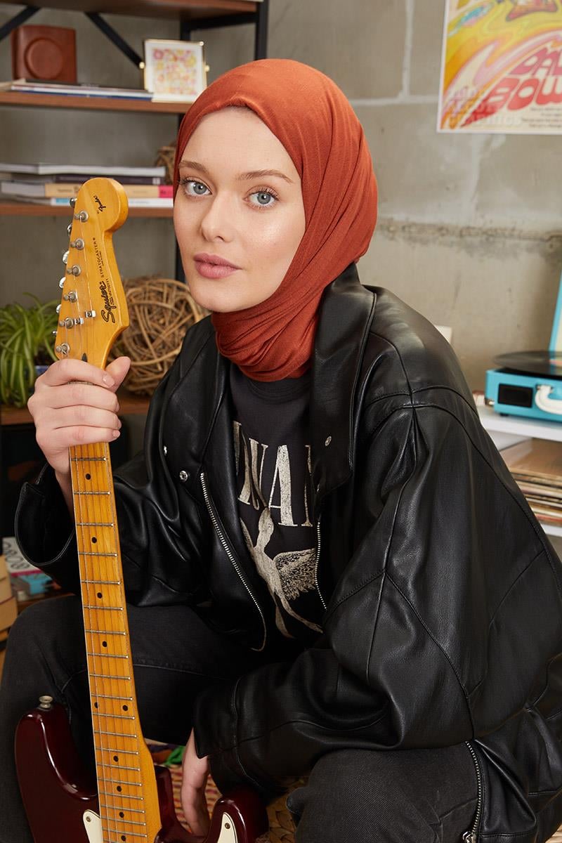 Fivescarf Taba Five Penye Şal