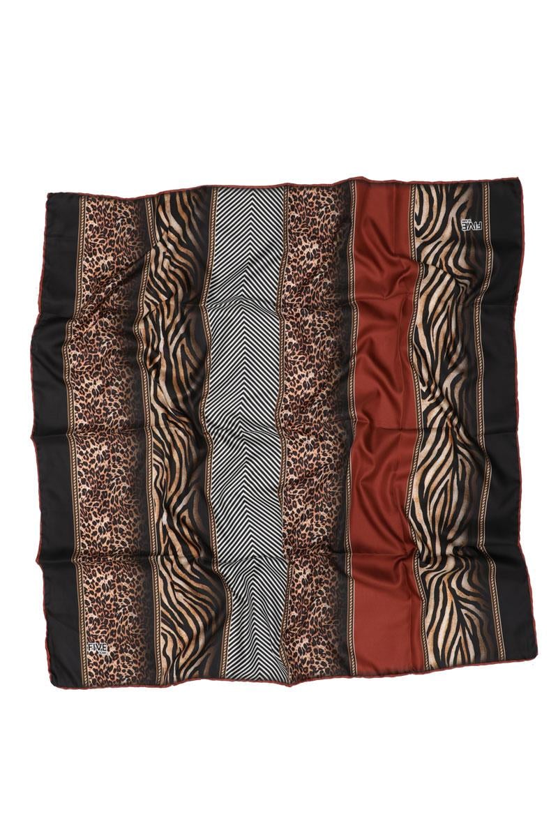 Fivescarf Taba Twill Digital Eşarp