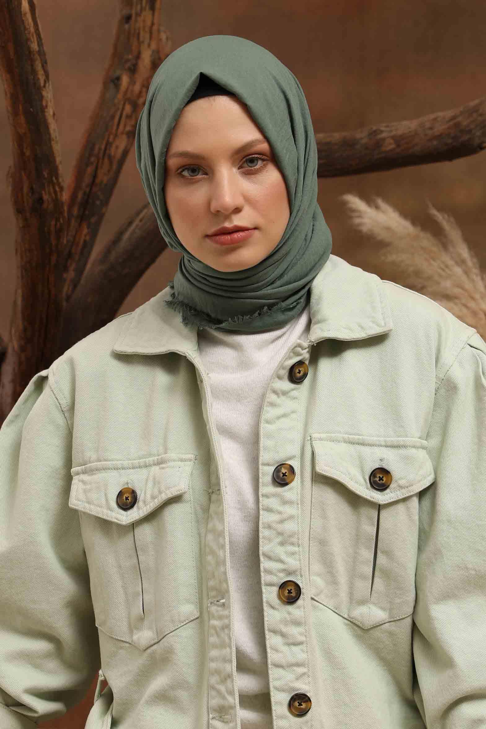 Fivescarf Tarçın Maxi Cotton Şal