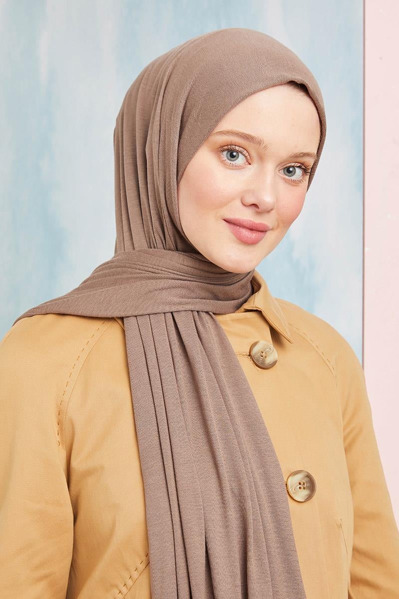 Fivescarf Tozlu Kahve Five Penye Şal