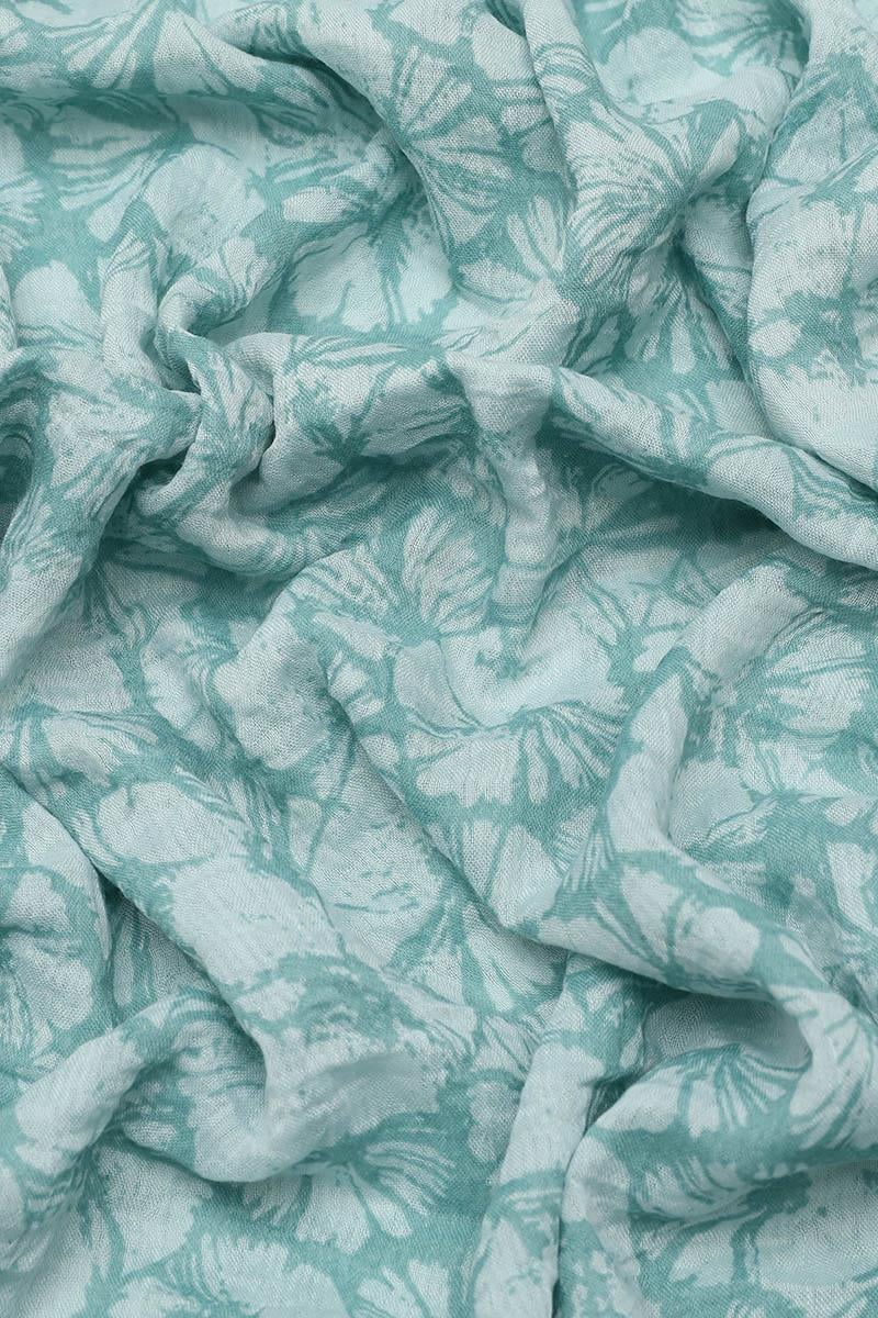 Fivescarf Turkuaz Ortanca Comfort Line Şal
