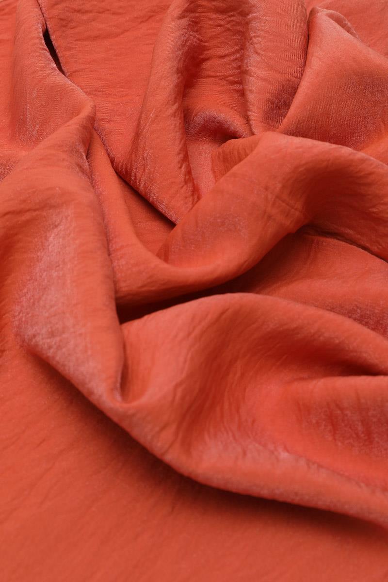Fivescarf Turuncu Shine Begonia Şal