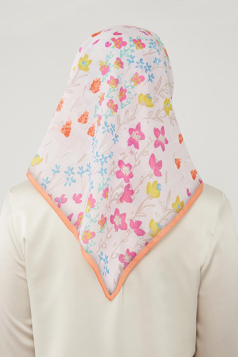 Fivescarf Turuncu Soft Cotton Eşarp