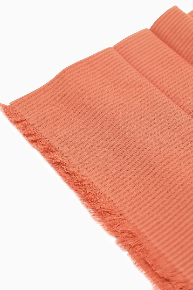 Fivescarf Turuncu Softline Pamuk Şal