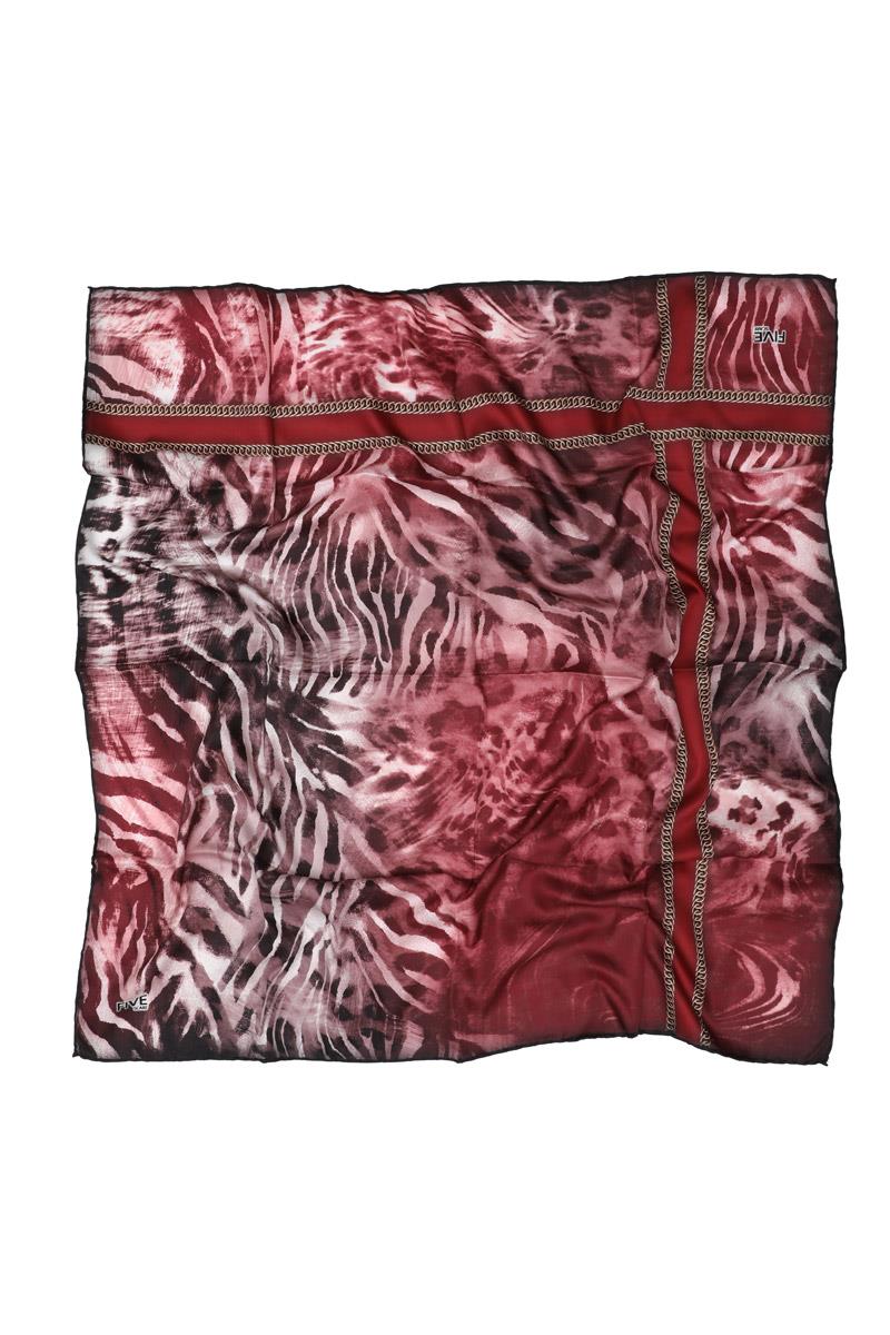 Fivescarf Vişne Twill Digital Eşarp