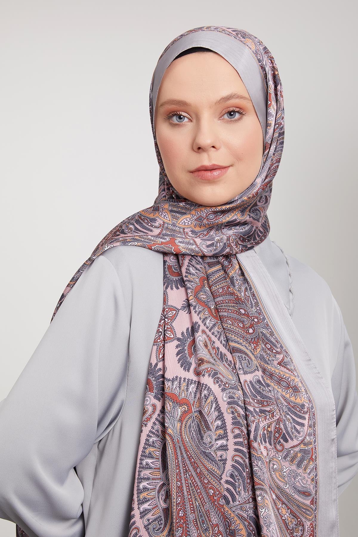 Fivescarf Vizon Motif Desen Brand Şal