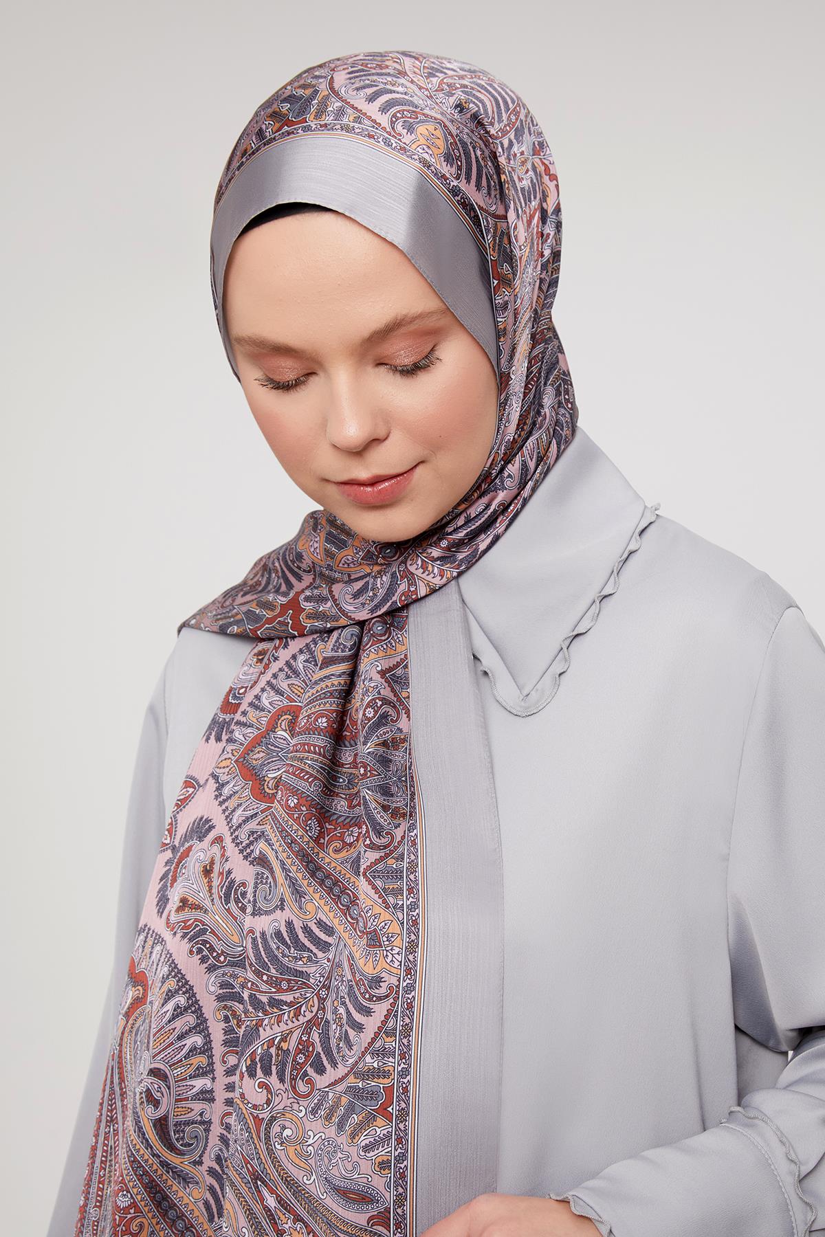 Fivescarf Vizon Motif Desen Brand Şal