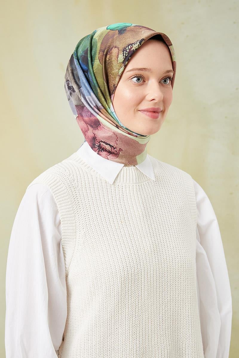 Fivescarf Vizon Twill Digital Eşarp