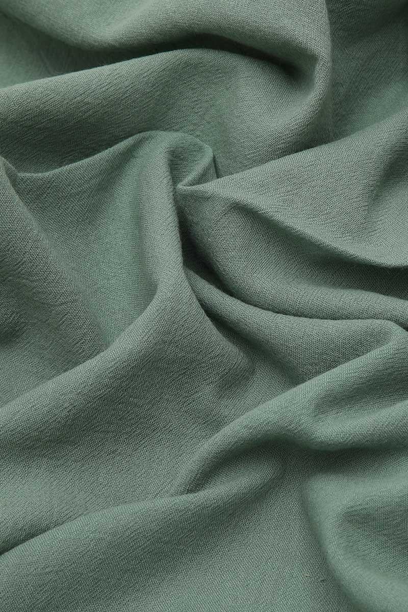 Fivescarf Yeşil Naturel Pamuk Şal