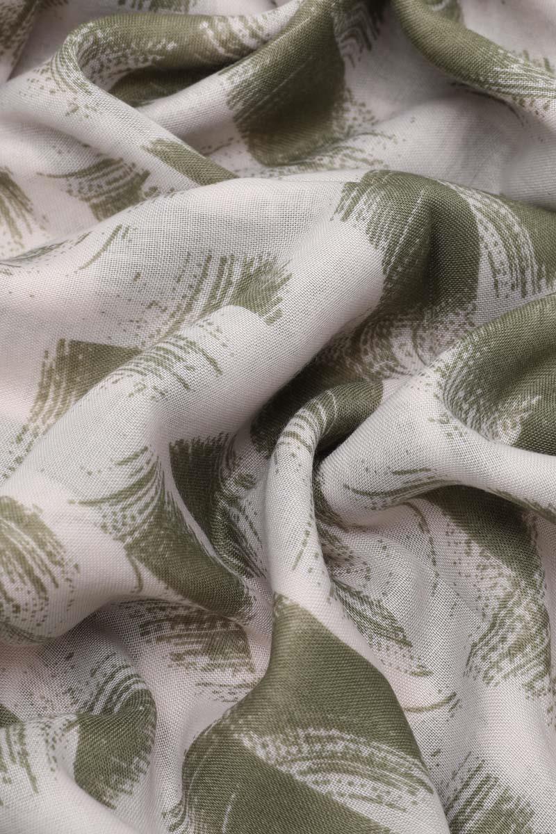 Fivescarf Yeşil Relax Sarmal Batik Şal