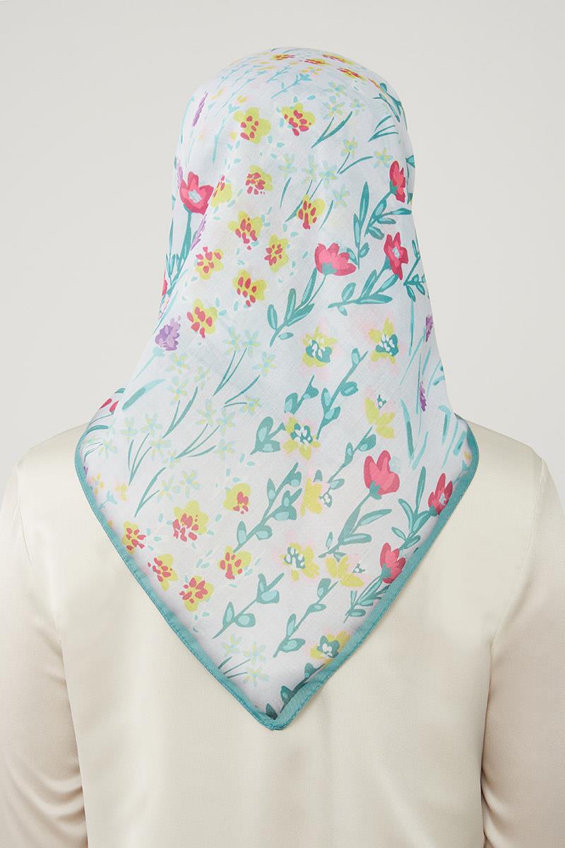 Fivescarf Yeşil Soft Cotton Eşarp