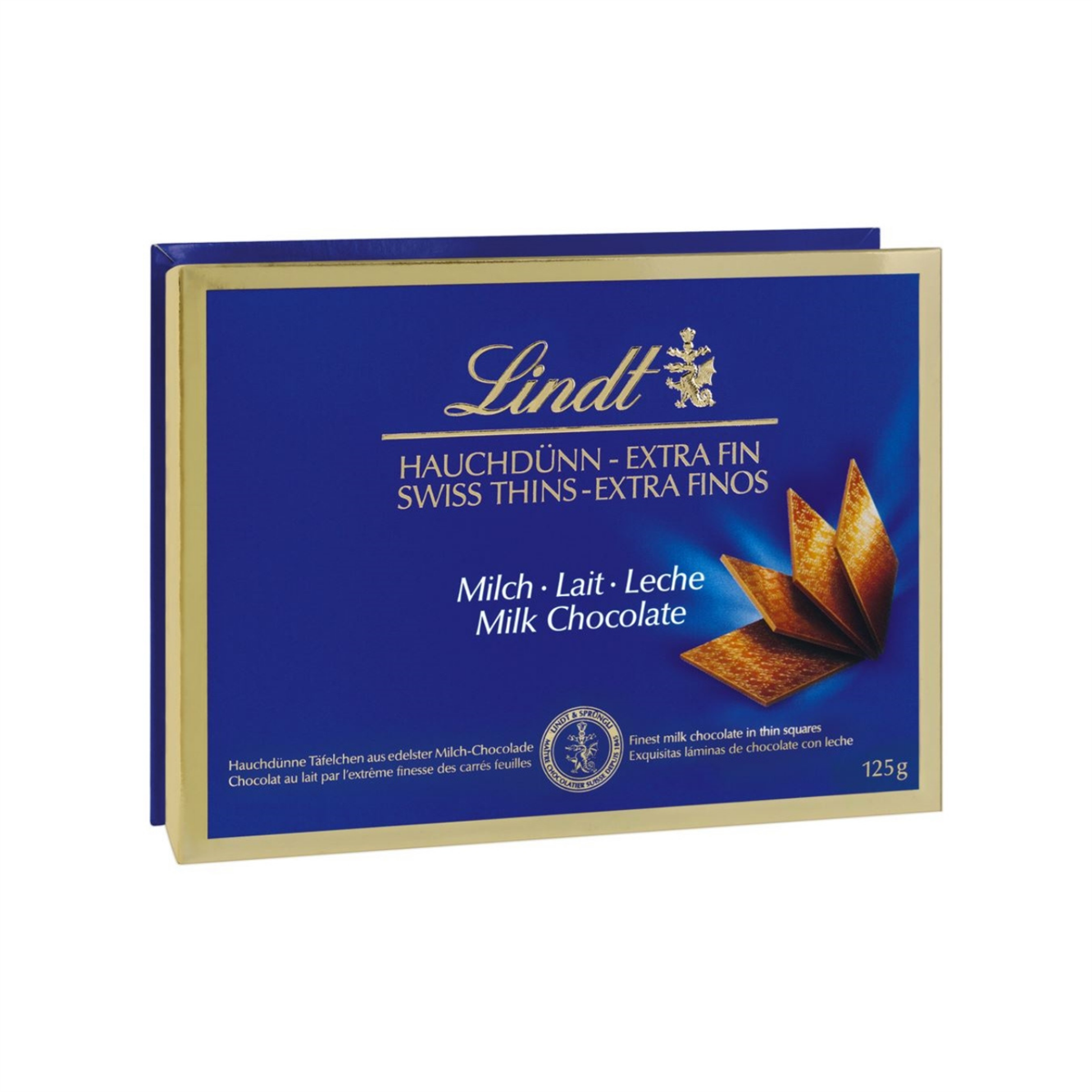 Lindt İnce Sütlü Çikolata 125 gr