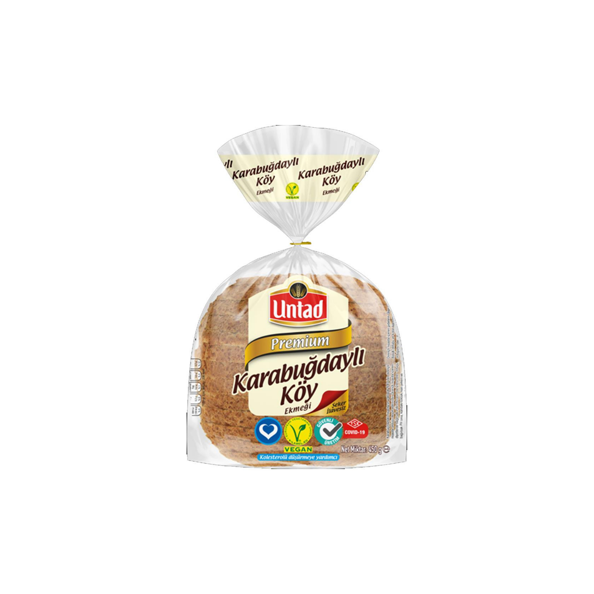 Untad Premium Karabuğdaylı Köy Ekmeği 450 gr