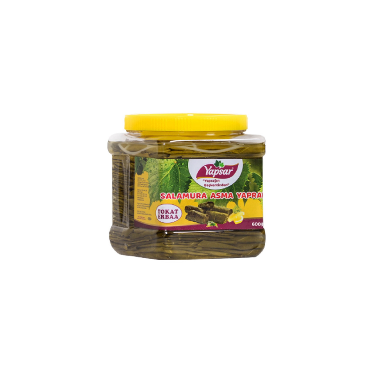 Yapsar Tokat Erbaa Salamura Asma Yaprak 600 gr
