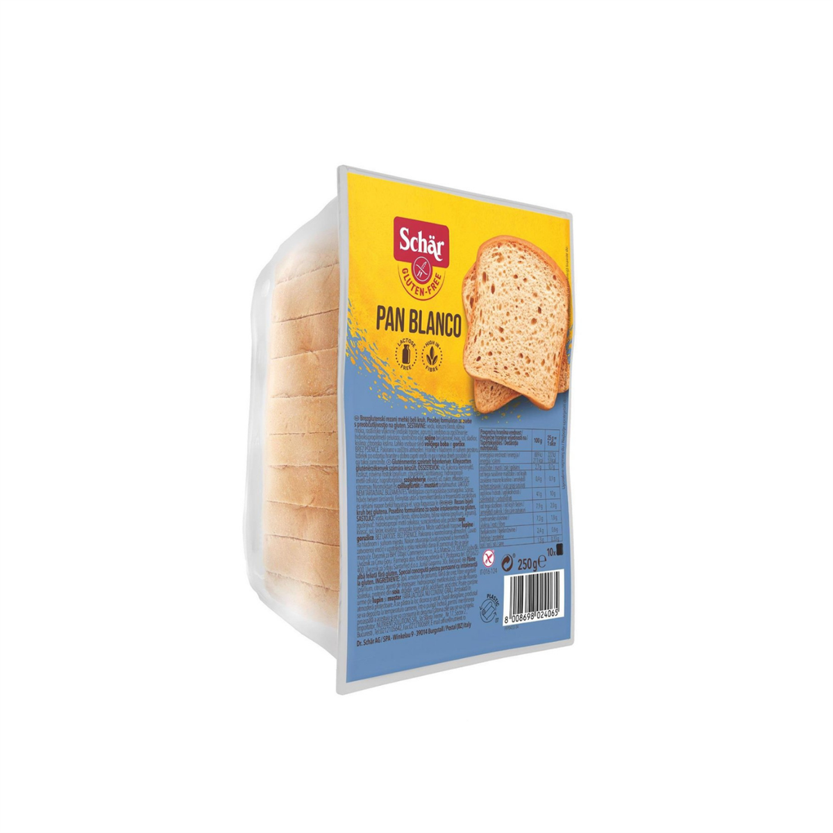 Schar Pan Blanco Dilimli Ekmek 250 gr