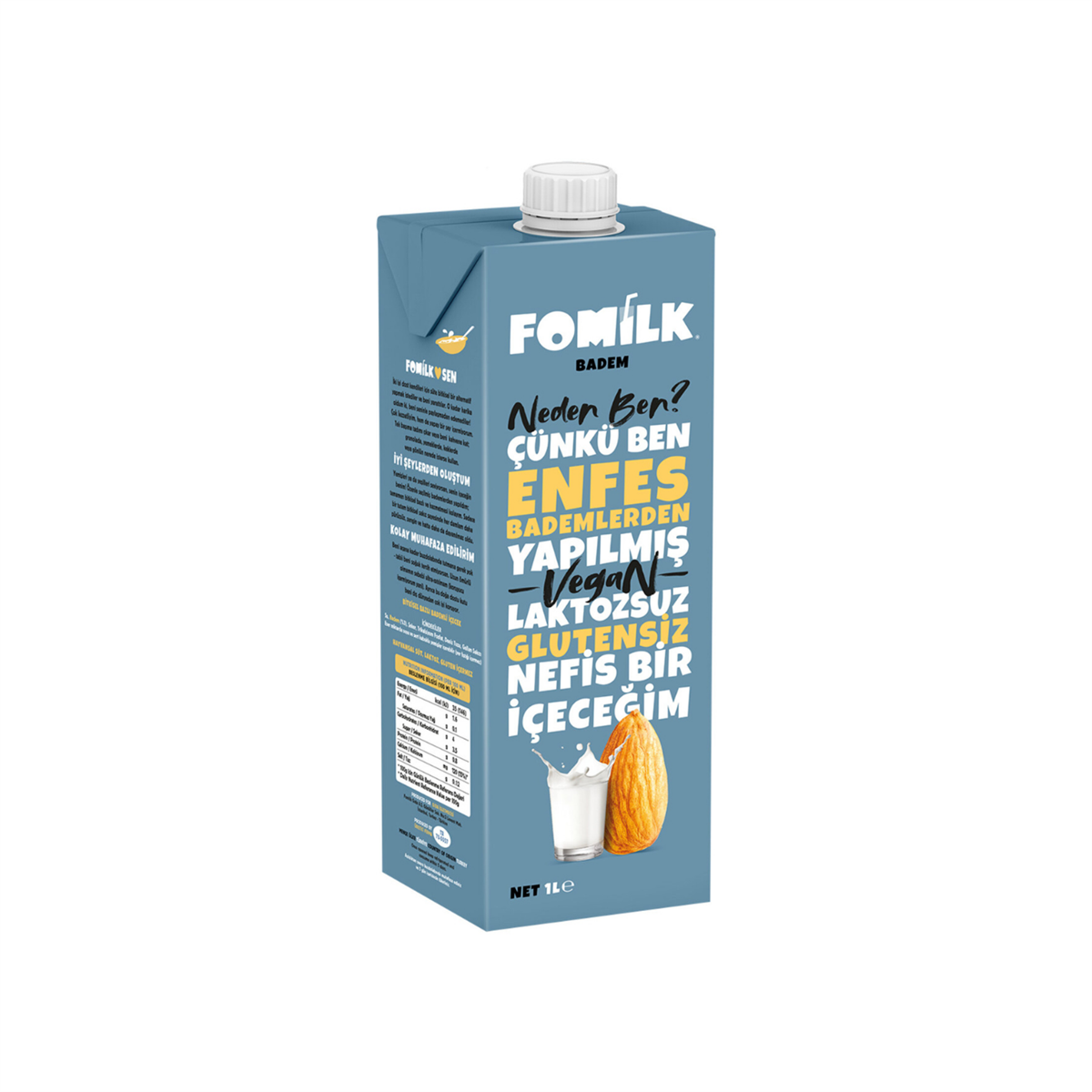Fomilk Badem Sütü 1 lt