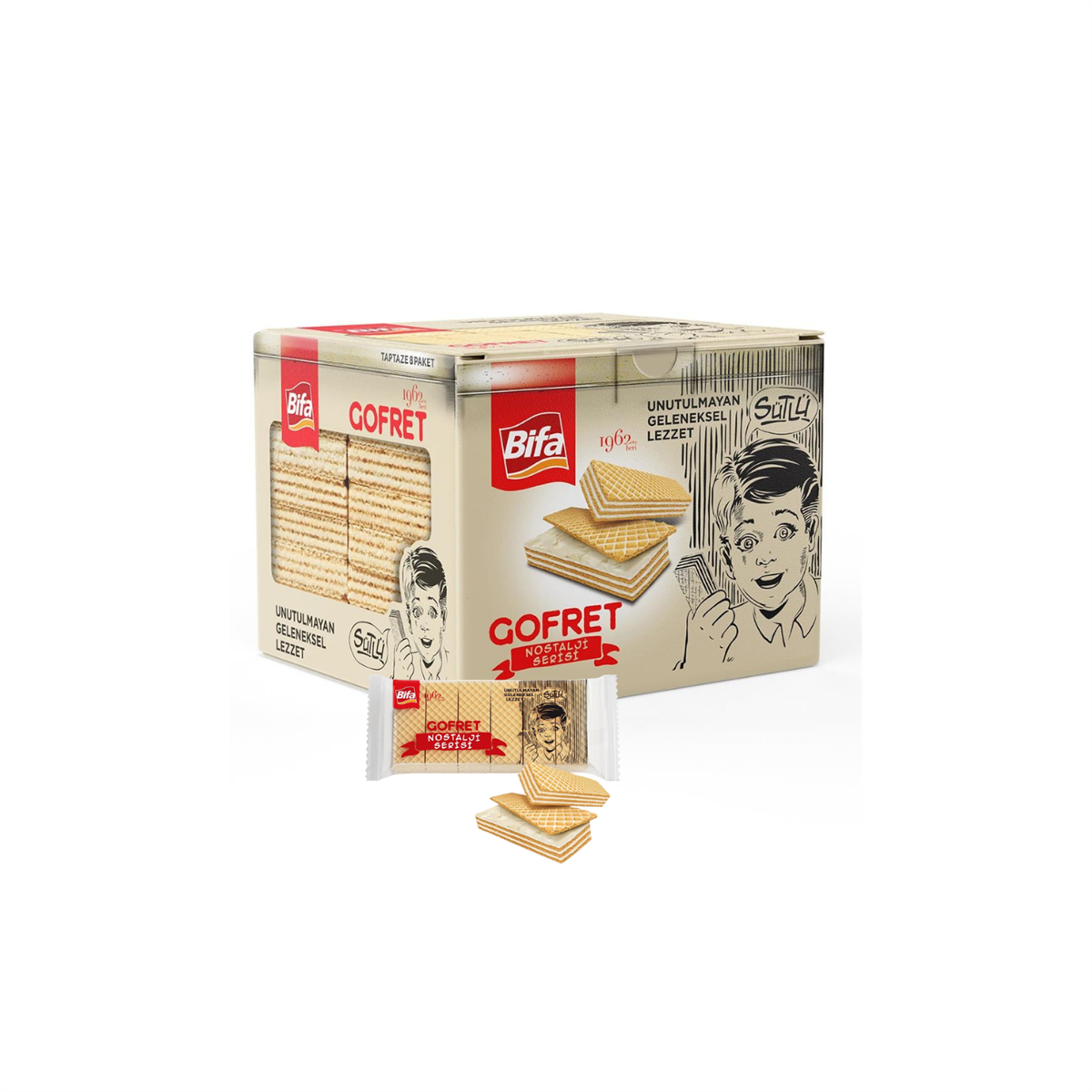 Bifa Nostalji Gofret 135 gr