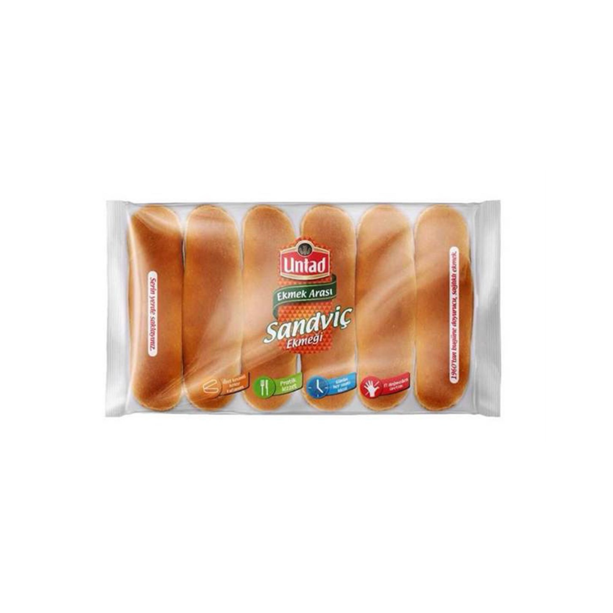 Untad Sandviç Ekmeği 6 lı 390 gr