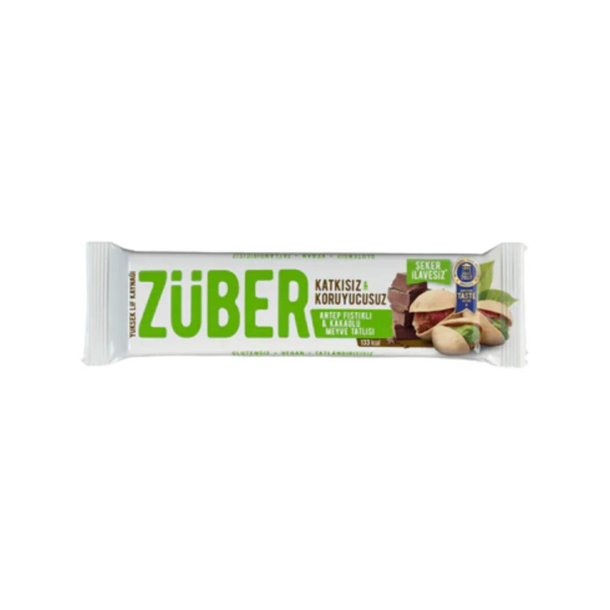 Züber Antep Fıstıklı Kakaolu Meyve Tatlsı 40 gr