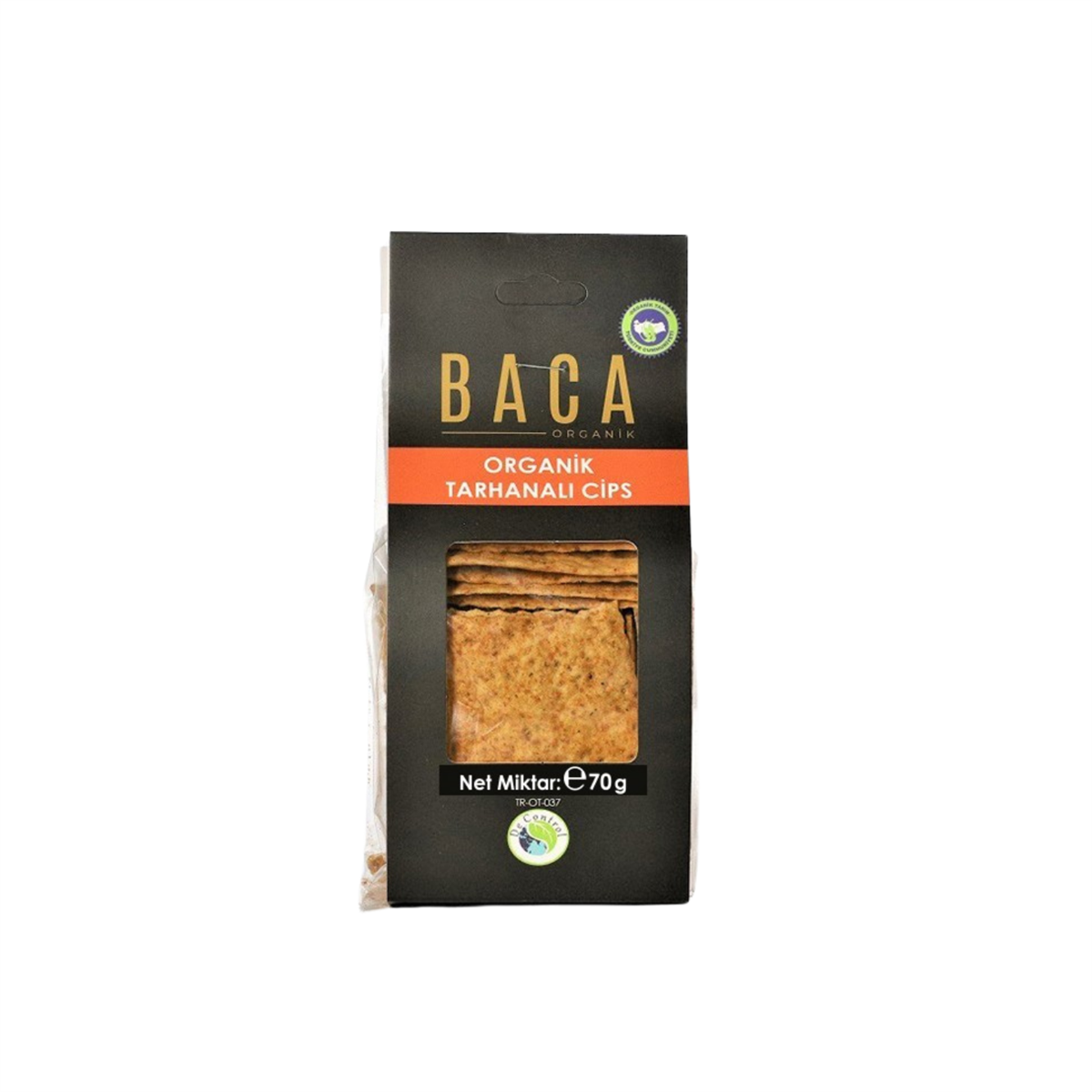 Baca Organik Tarhanalı Cips 70 gr
