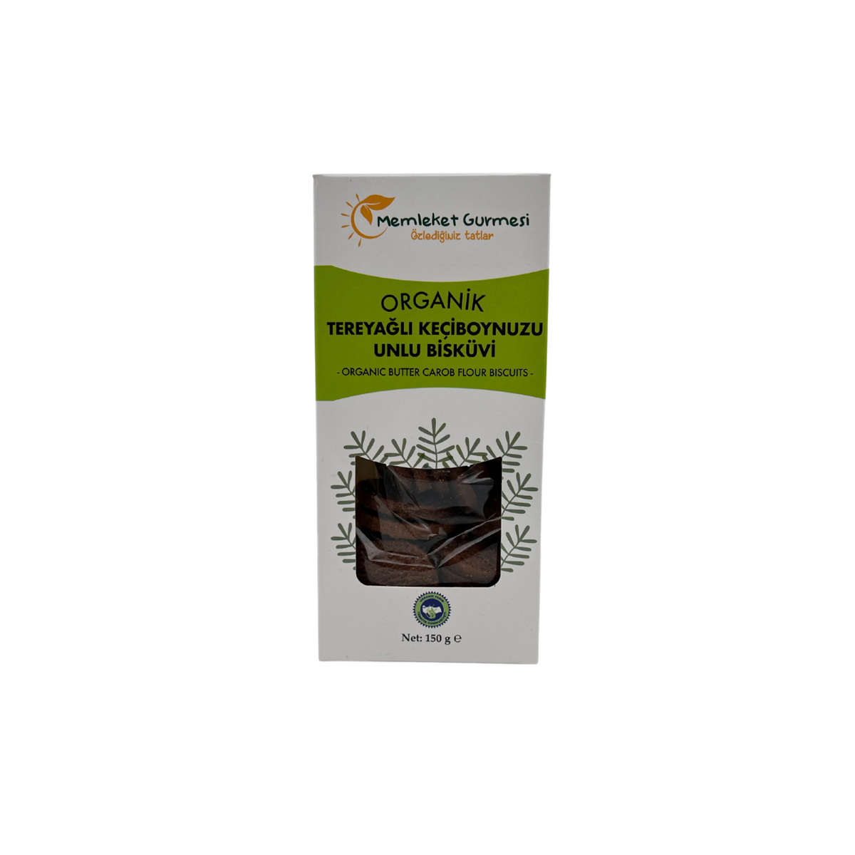 Organik Tereyağlı Keçiboynuzu Unlu Bebek Bisküvisi 150 gr MG