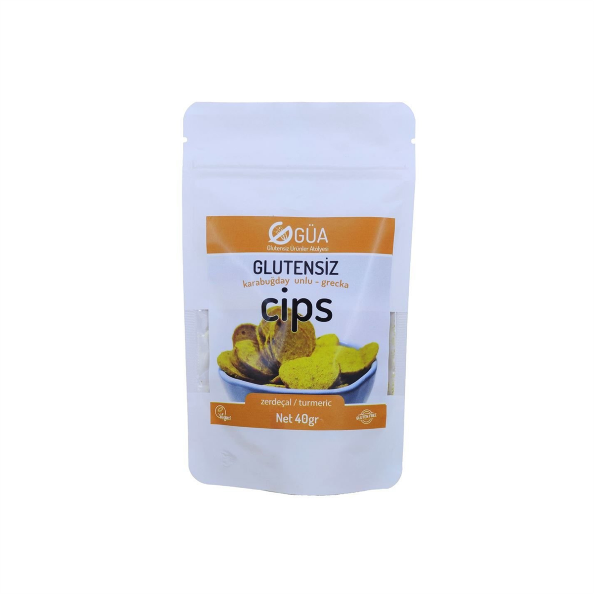 GÜA Glutensiz Cips Zerdeçal 40 gr