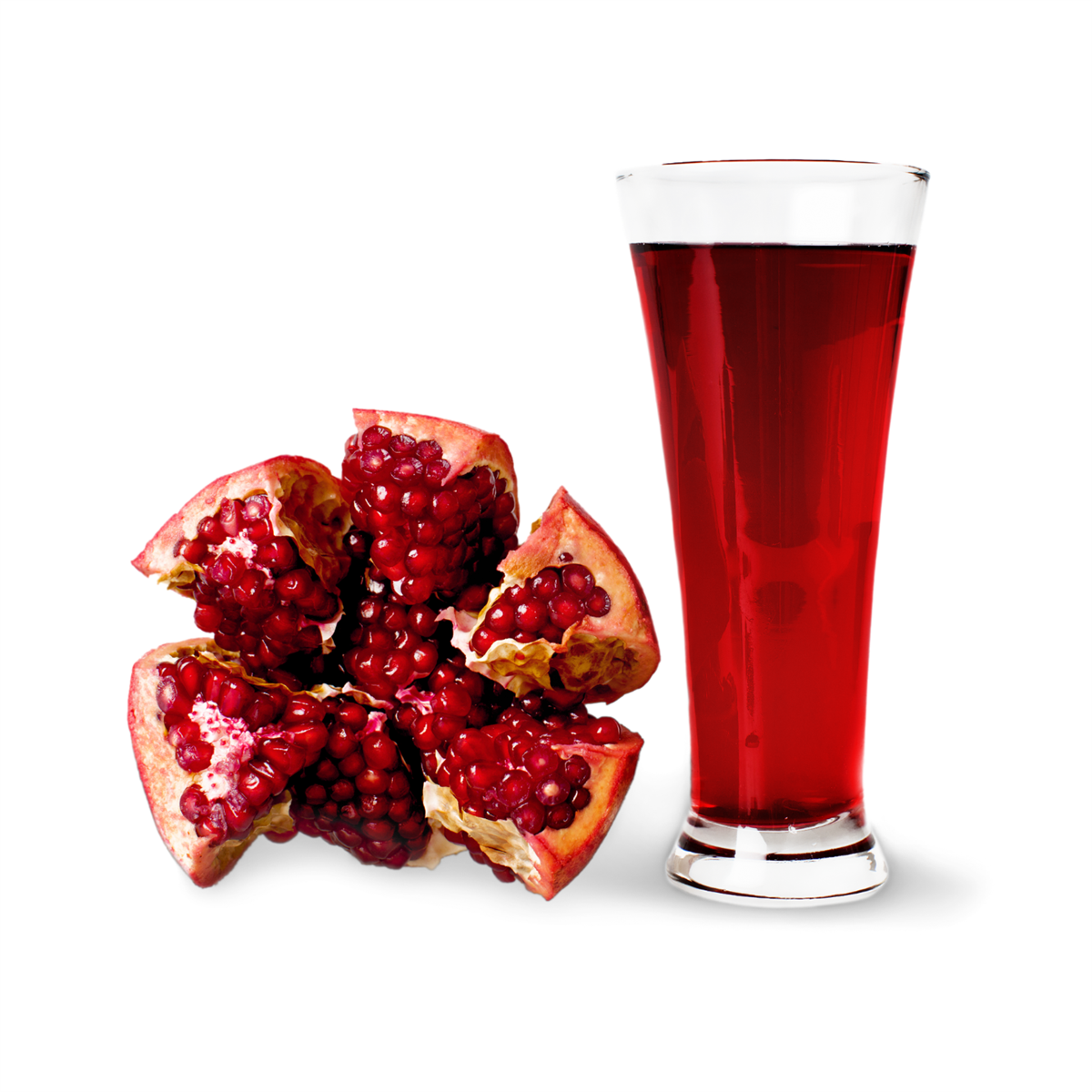 Taze Sıkılmış Narlı Meyve suyu