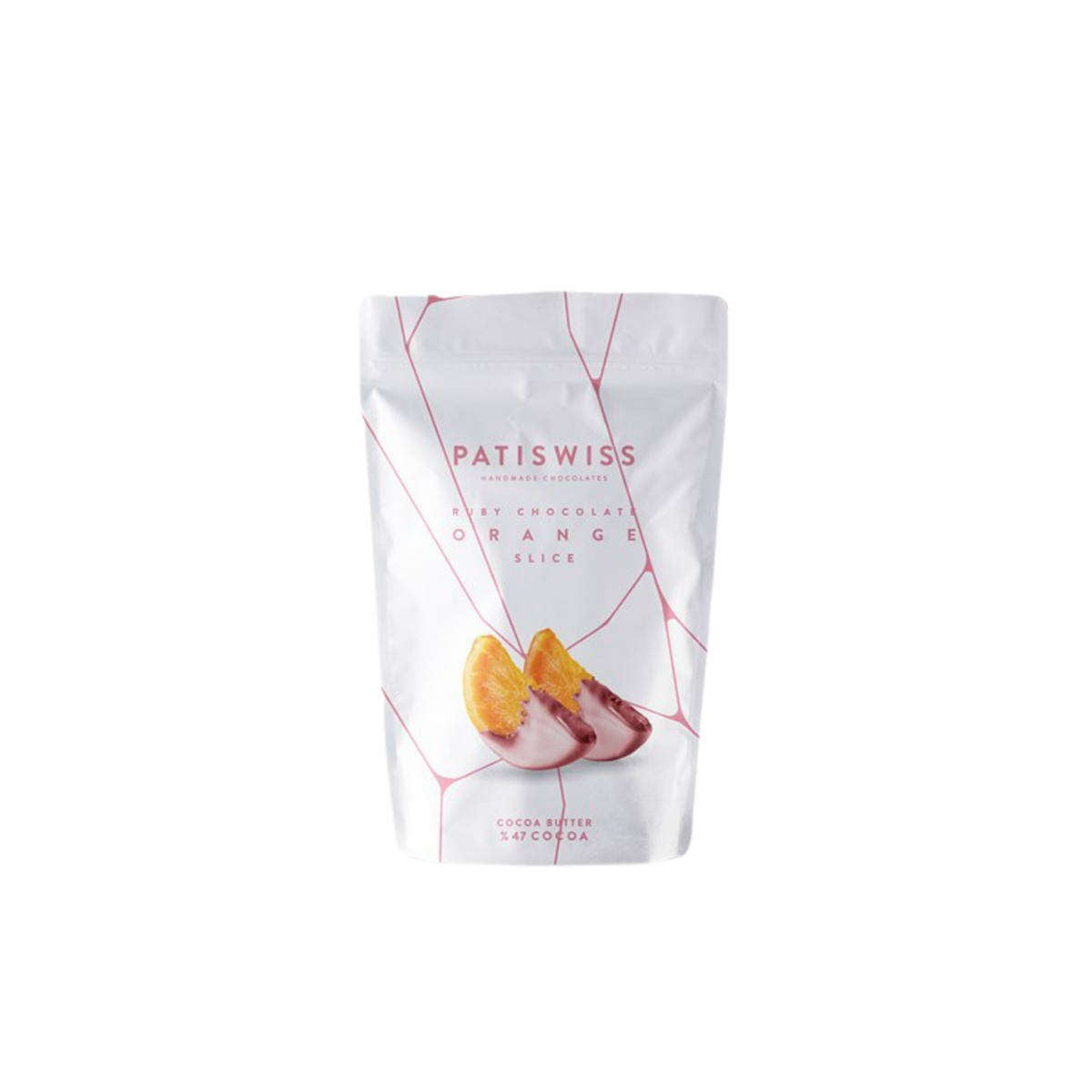 Patiswiss Orange Slice Ruby Chocolate %48 Cacao 80 gr
