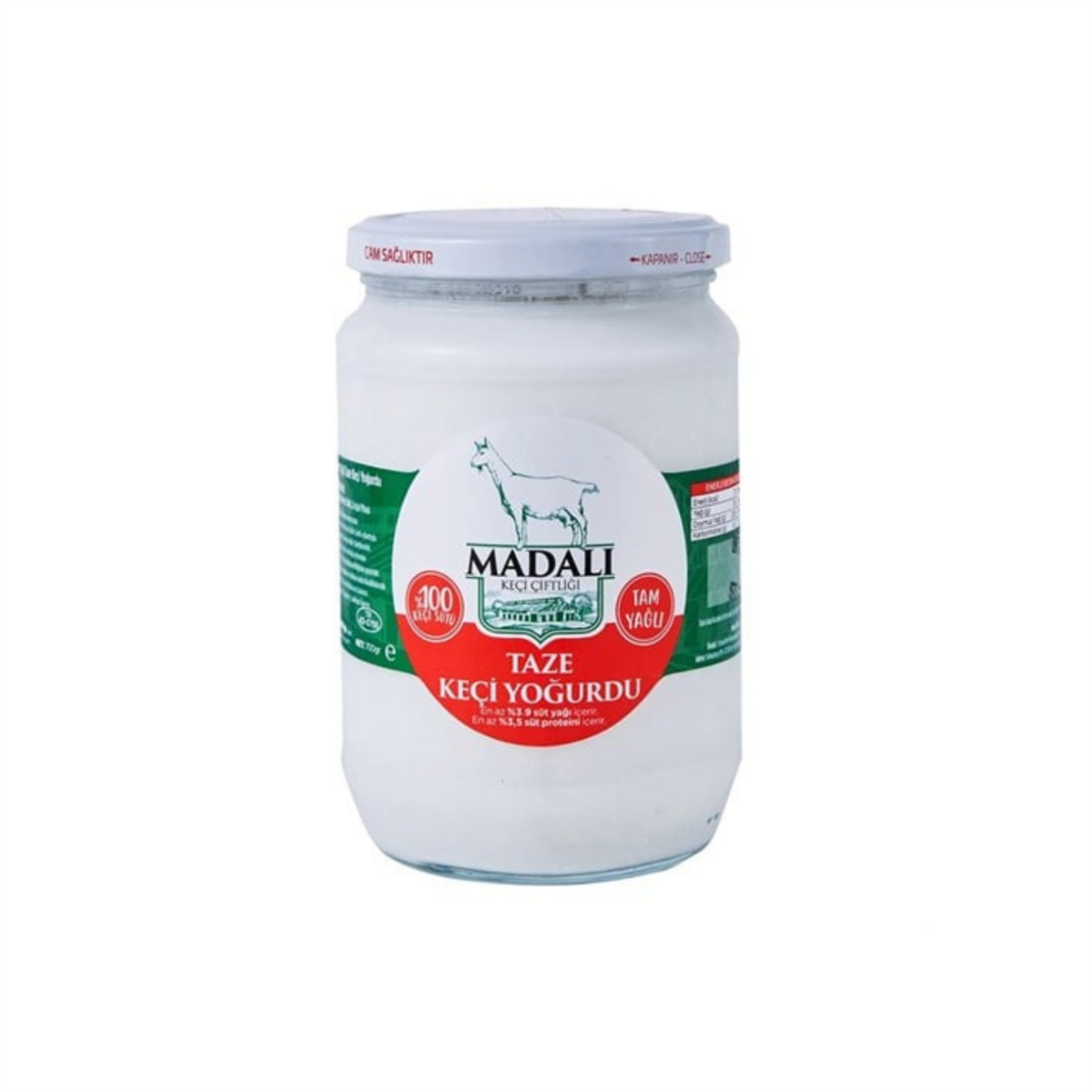 Madalı Taze Keçi Yoğurt 700 gr
