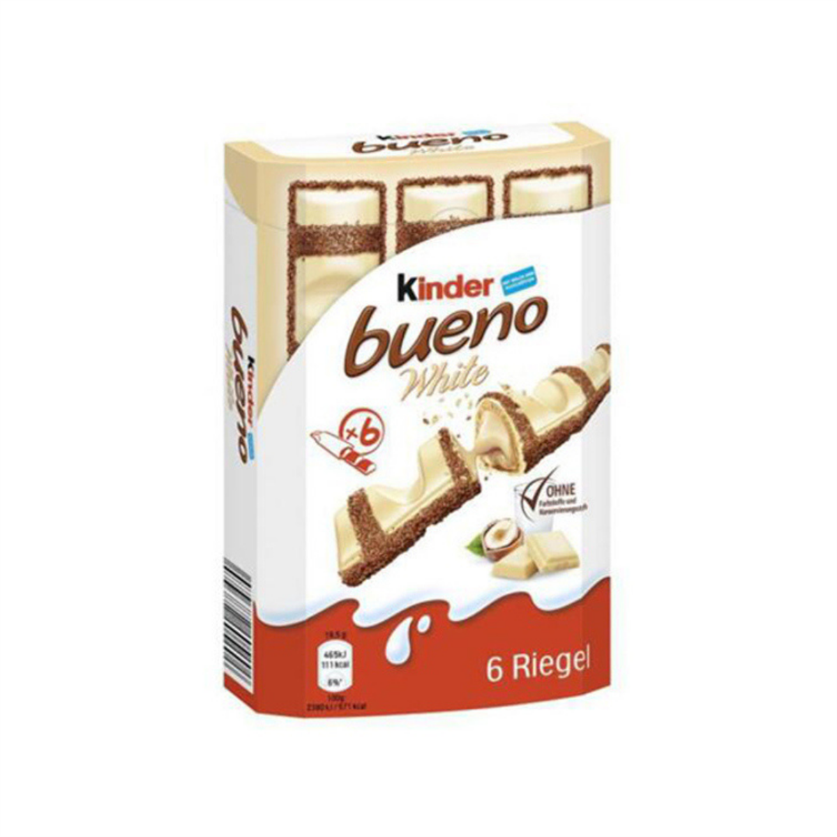 Kinder Bueno White 6*117 gr